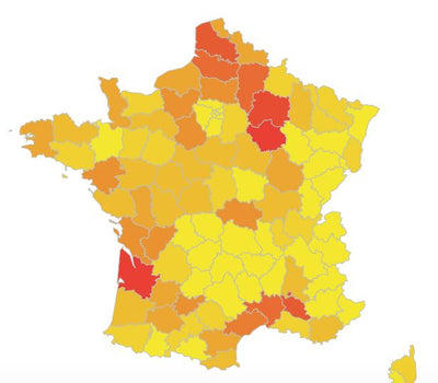 Ein Drittel des in Frankreich verteilten Wassers ist kontaminiert!